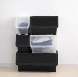 ikea storage box with lid transparent image 2